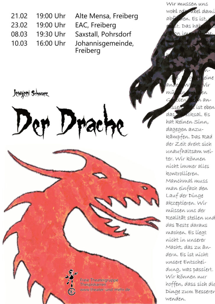 Plakat "Der Drache"